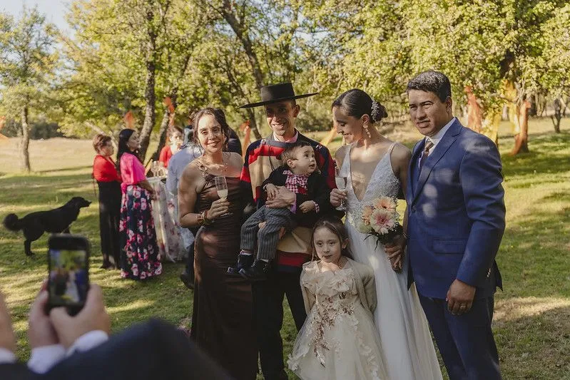 Ceremonia de boda en la naturaleza